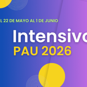 Intensivo PAU 2026: Tu Repaso Estratégico de Selectividad Online