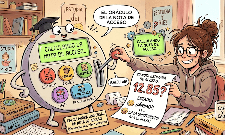 Calculadora de nota de Acceso PAU