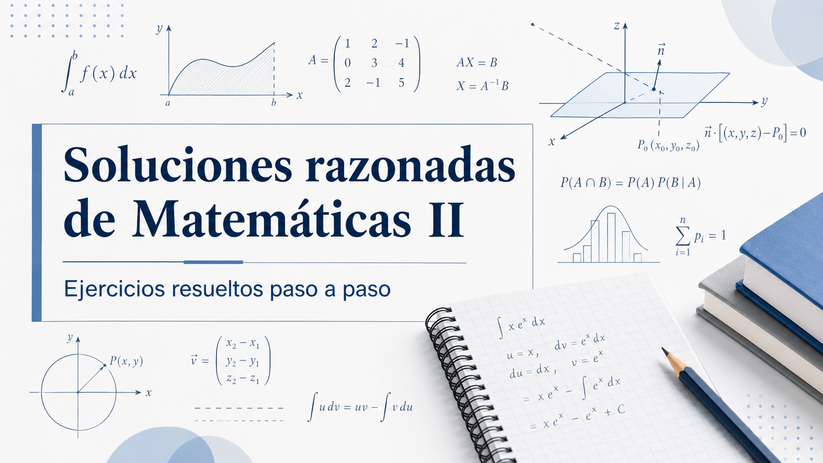 Soluciones Pau Matemáticas II Castilla y León 2026